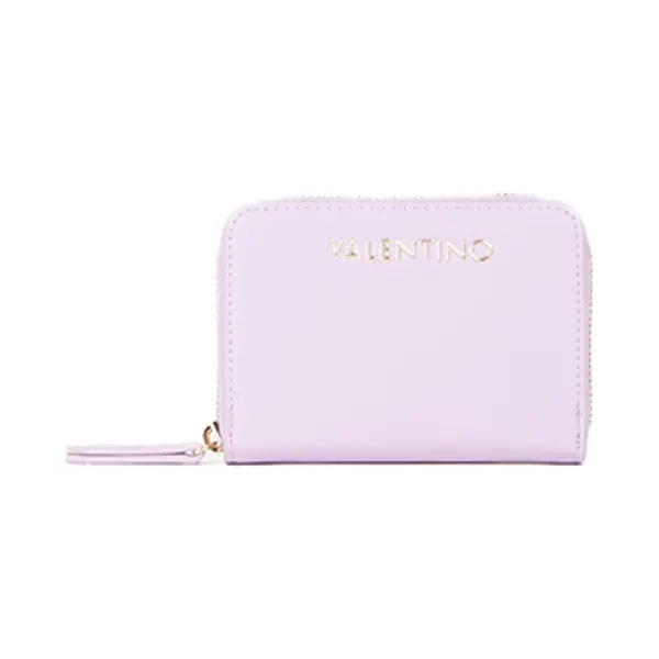 Valentino Portemonnee Zero Re Zip Around Wallet Lilla Paars thumbnail