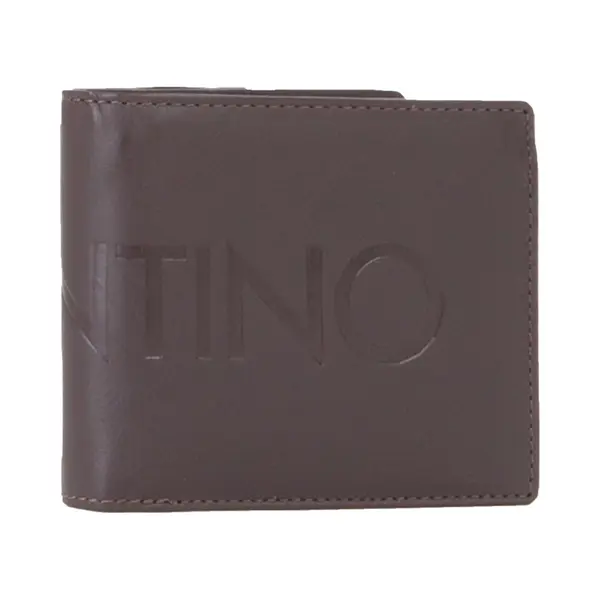Valentino Leren Portemonnee Mason Wallet Moro Donkerbruin thumbnail