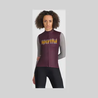 Sportful Supergiara Logo Thermal Trui Met Lange Mouwen Paars M Vrouw