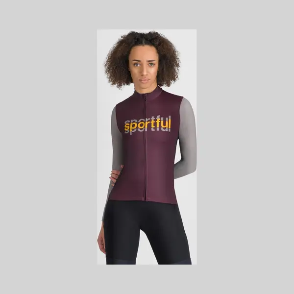 Sportful Supergiara Logo Thermal Trui Met Lange Mouwen Paars M Vrouw thumbnail