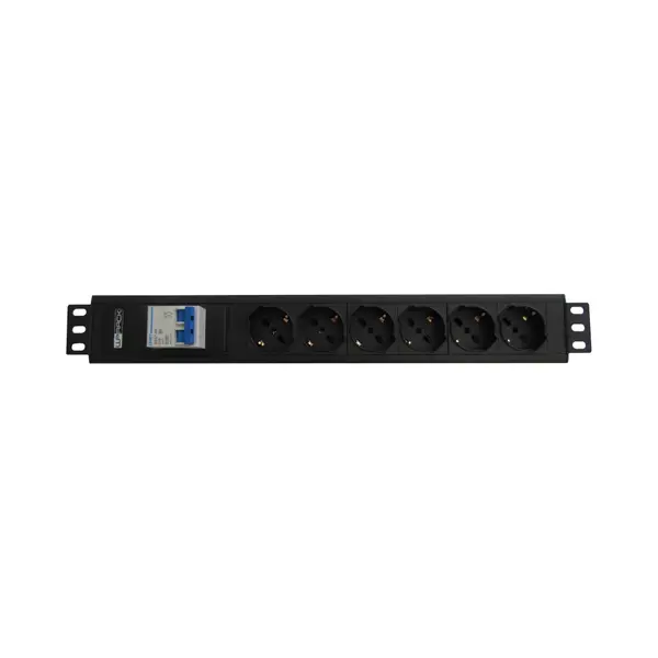 Wp Wpn-Pdu-I02-06 Stromverteilungseinheit (Pdu) 6 Ac-Steckdose(n) 1,5U Schwarz thumbnail
