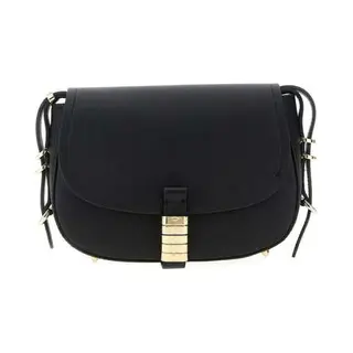Pinko Saddle Mini Schoudertassen Dames - Zwart - Maat Onesize