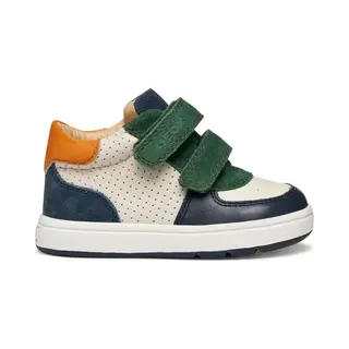 Geox Baby B Biglia Boy First Steps Ivory/Green 21_EU