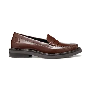 Geox Damen D Serilda Loafer, Brown, 39 Eu