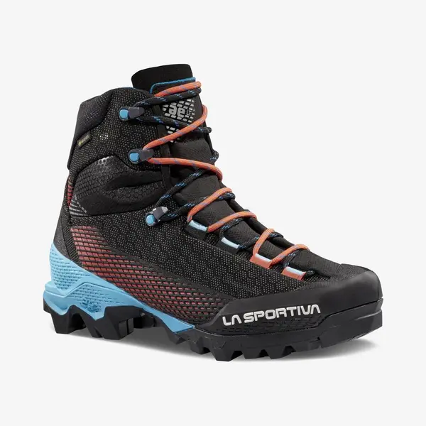 La Sportiva Aequilibrium St Gore-Tex Damen Bergstiefel Schwarz Orange Blau - 39.5 thumbnail