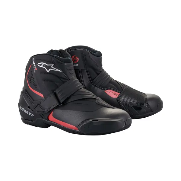 Alpinestars 2224521-13-44 schoeisel voor motorrijders Man Volwassene Zwart, Rood thumbnail