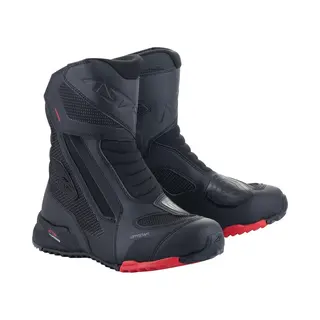 Alpinestars Rt-7 Drystar Schoenen Zwart Rood - Maat 42 - Laars