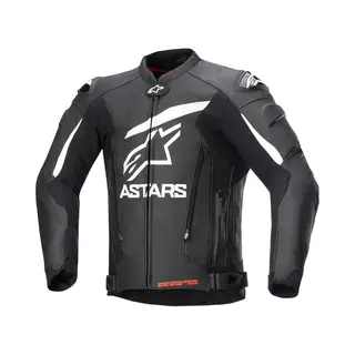 Alpinestars Gp Plus V4 Leren Jas Black White, Size, 50