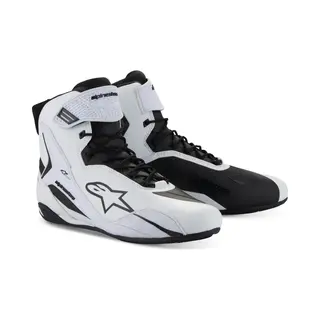 Alpinestars Stella Faster-4 Damen Motorrad Schuhe, Weiß/schwarz, 6