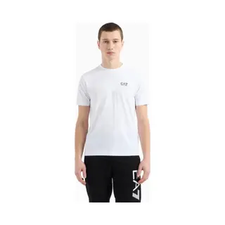 Emporio Armani EA7 T-Shirts & Poloshirts 7M000567 AF10375-M0003 White/Black