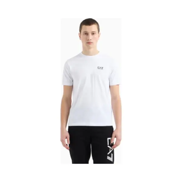Emporio Armani EA7 T-Shirts & Poloshirts 7M000567 AF10375-M0003 White/Black thumbnail