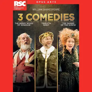 Shakespeare, 3 Comedies [Various] [Opus Arte, OA1327BD] [Dvd] [2021]