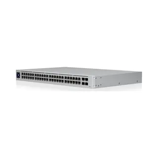 Ubiquiti UniFi Usw-48-Poe network switch Managed L2 Gigabit Ethernet (10/100/1000) Power over Ethernet (PoE) 1U Stainless steel
