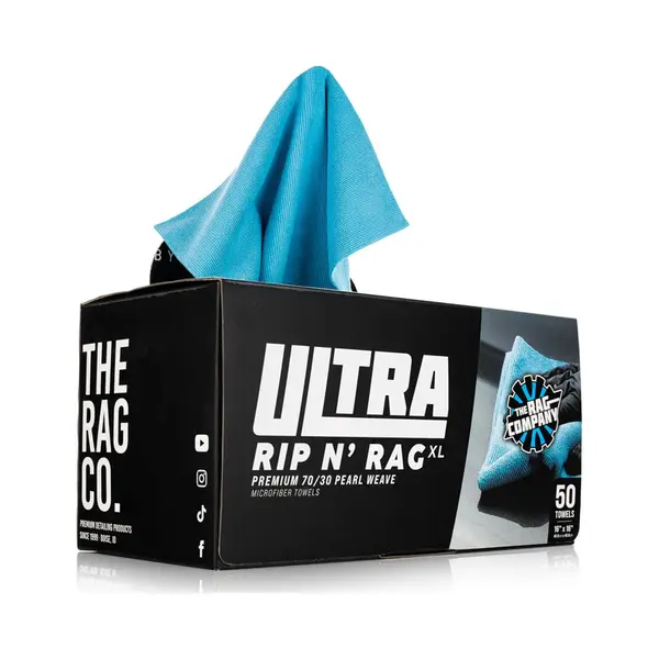 The Rag Company - Rip N’ Rag Xl – Microfiber - 50 Stuks Blue thumbnail