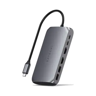 Satechi St-UCM1HM interface hub Usb Type-C 5000 Mbit/s Grijs