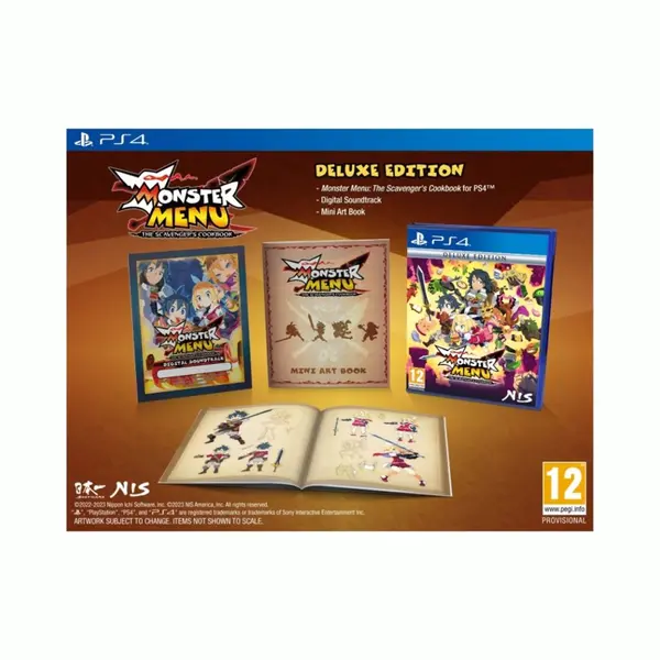Nis America Monster Menu The Scavenger's Cookbook-Deluxe Edition (PlayStation 4) Nieuw thumbnail