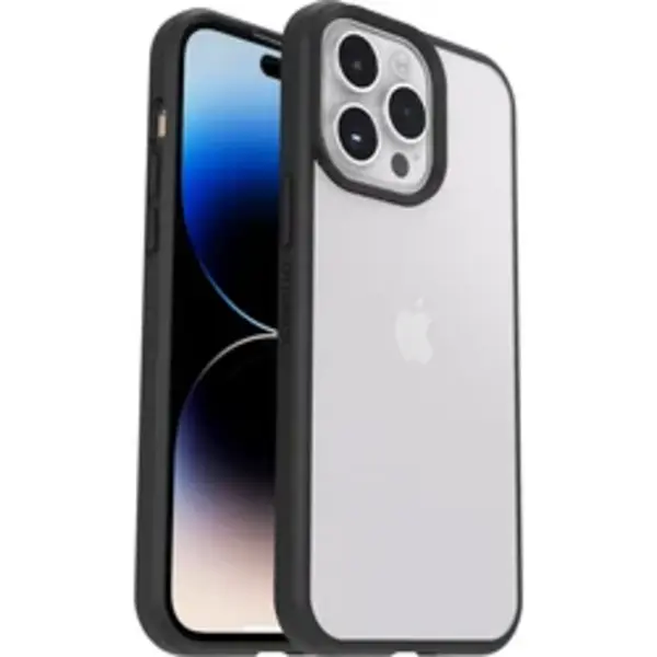 Otterbox React Protective Case For IPhone 14 Pro Max (Clear Black) thumbnail