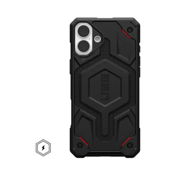 Urban Armor Gear Monarch Pro kevlar mobile phone case 17 cm (6.7") Cover Black thumbnail
