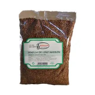 Intracma Bruin Zaad Lijnzaad 1 Kg|Brown Seed Linseed 1 Kg|Graine De Lin Brune 1 Kg