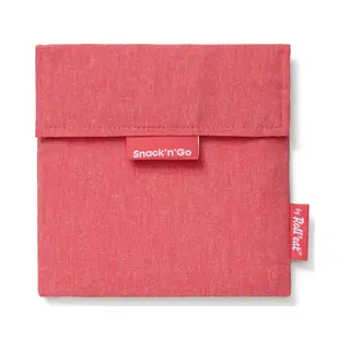 Roll'eat SnacknGo Nature Katoen, Polyester, Thermoplastic polyurethaan (Tpu) Rood