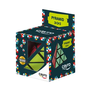 Geronimo Games Cayro - Pyramid 3x3x3 - Puzzel - Geschikt Vanaf 6 Jaar