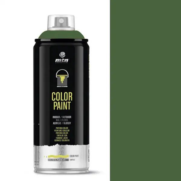 Montana-Colors Mtn Pro Color Paint – Ral-6011 Reseda Green Spuitverf – 400ml thumbnail