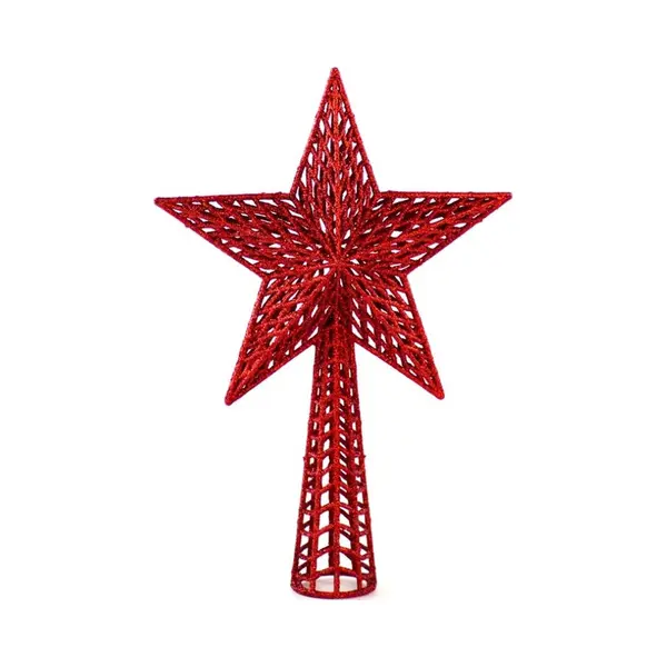 Gerimport Piek Kerstboom - Rood - Kunststof - 36 Cm - Boomtopper/versiering thumbnail