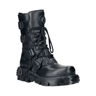 New Rock Nomada Black Stiefel Schwarz In EU47