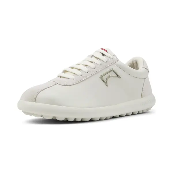 Camper For Woman. K201759-006 Leather Sneakers Pelotas Xlf White (38), Flat, Laces, Casual thumbnail