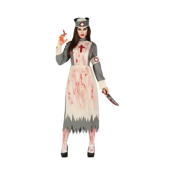 Fiestas Guirca, S.L. - Retro Zombie Verpleegster Kostuum Voor Vrouwen - L (40) thumbnail
