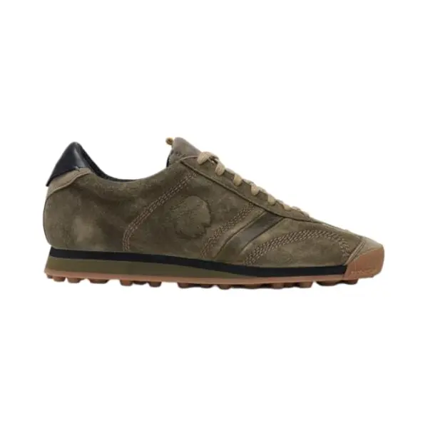 Satorisan - Stardust Suede - Casual Sneaker Herren - Vintage Leder Sportschuhe Bequem, Nachhaltig Und Dauerhaft - Farbe Deep Khaki - Größe 41 thumbnail