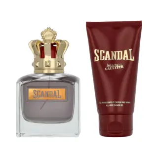 Jean Paul Gaultier Scandal Pour Homme Giftset 100 Ml Eau De Toilette Spray + 75 Ml Showergel - Cadeauset Voor Heren