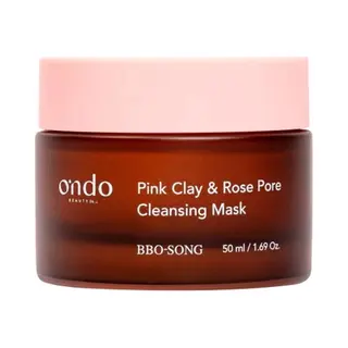 Ondo Beauty 36.5 Ondo - Pink Clay & Rose Pore Cleansing Mask 50 Ml - Korean Skincare
