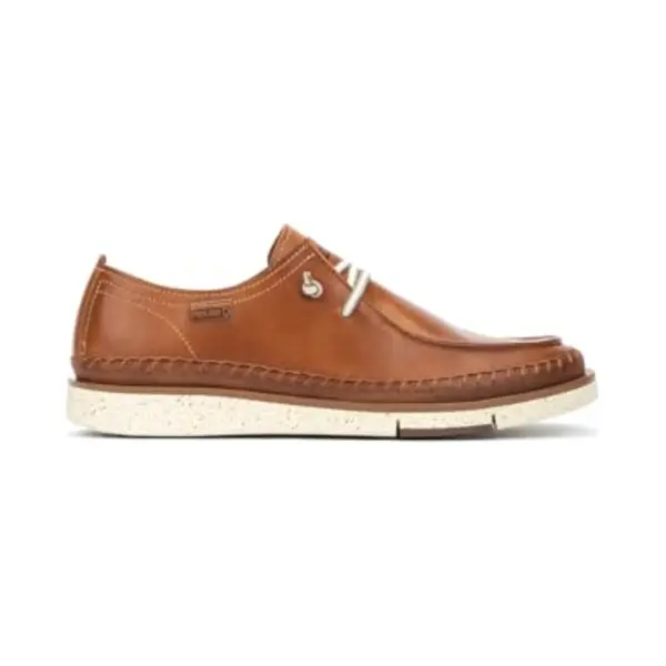 Pikolinos Mens San Juan M6L Leather Brandy Shoes 8 Uk thumbnail