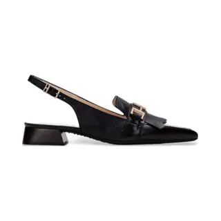 Hispanitasvoor Vrouwen. CHV253817 Dali Leren Schoenen Zwart (36), Leer, 1 Tot 3 Cm, 3 Tot 5 Cm, Geen, Gesp, Casual