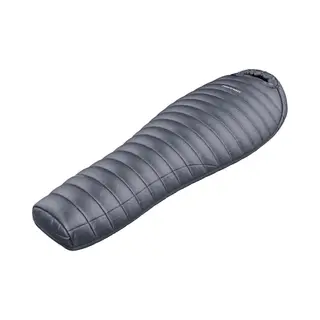 Hannah Outdoor Hannah Mummyslaapzak Loft 250 Ebony 185L Lichtgewicht Dons -8°C - Grijs
