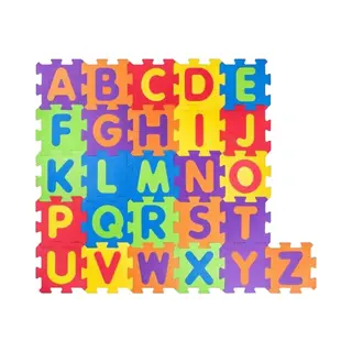 Rentals Eva Foam Alfabet Puzzelmat - Letters - Kleuren - Creatief