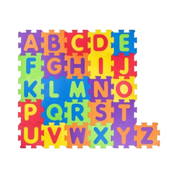 Rentals Eva Foam Alfabet Puzzelmat - Letters - Kleuren - Creatief thumbnail
