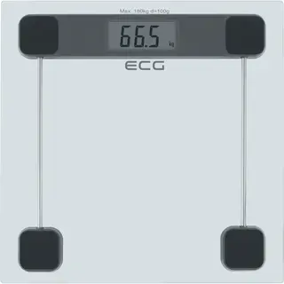 Ecg Ov 137 Glass Vierkant Grijs Elektronische weegschaal