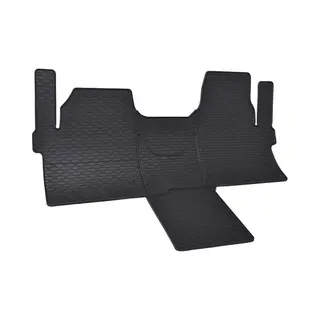 Rigum 906226 Vloermatset Voor, Aantal, 4, Zwart, Rubber