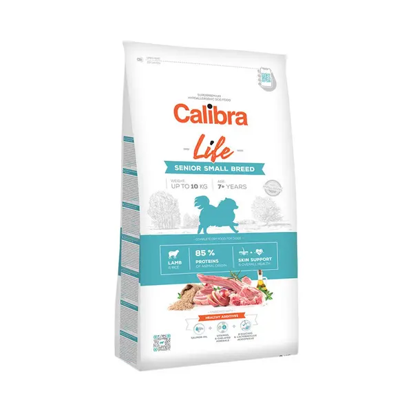 Calibra Dog Life Senior Small Breed Lamm, 1, 5 Kg thumbnail