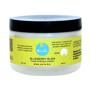 Curls Blueberry Bliss Twist N Shout Cream 8 Oz By Curls