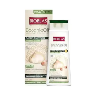 Bioblas Garlic Shampoo 500 Ml Bioblas, Odourless, Anti Hair Loss Women And Men