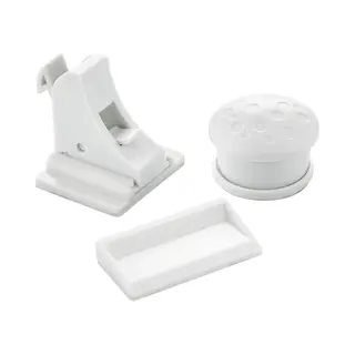 Magneetslot Babyjem Wit 3st.
