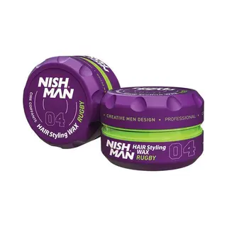 Nishman Hair Wax 04 Rugby Water-based Pomade 150 Ml