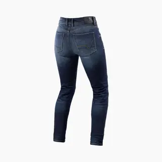 Truusk Rev'It! Jeans Marley Ladies Sk Mid Blue Used L32/W36 - Maat - Broek