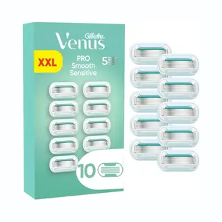 Gillette Venus Pro Smooth Sensitive Razor Blades 10 St.