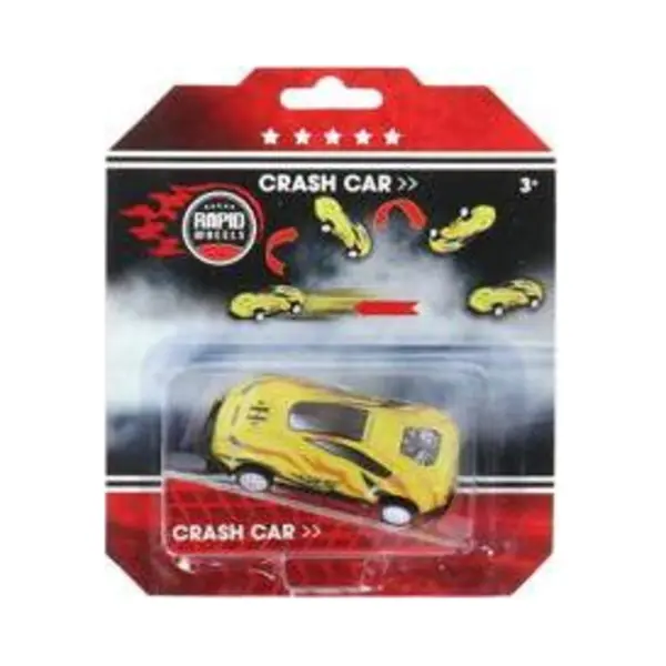 Rapid Wheels Crash Car Mit Friktion + 360º Spin+Salto Sortiert thumbnail
