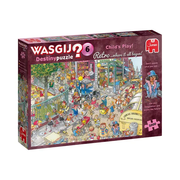 Jumbo Wasgij Retro Destiny 6 1000 Teile Puzzlespiel 1000 stk(s) Comics thumbnail