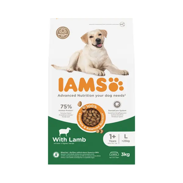 Iams Dog Adult Large Lam 3 Kg thumbnail
